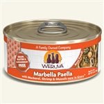 Marbella Paella with Mackerel; Shrimp and Mussels in Gravy 5.5oz. (Case of 24) - Pets Perfect