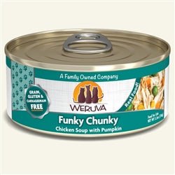 Weruva Cat Funky Chunky Chicken Soup with Pumpkin 5.5oz. (Case of 24) - Pets Perfect