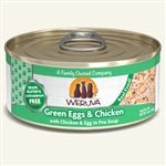 Weruva Green Eggs and Chicken with Chicken and Egg in Pea Soup 5.5oz. (Case of 24) - Pets Perfect