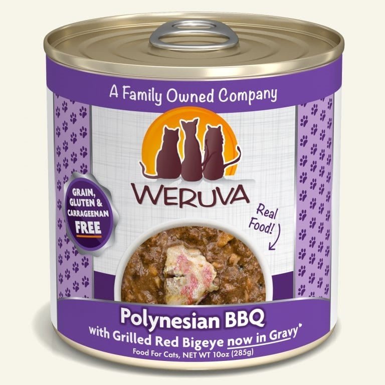 Weruva Cat Polynesian BBQ with Grilled Red Bigeye in Gravy 10oz. (Case of 12) - Pets Perfect