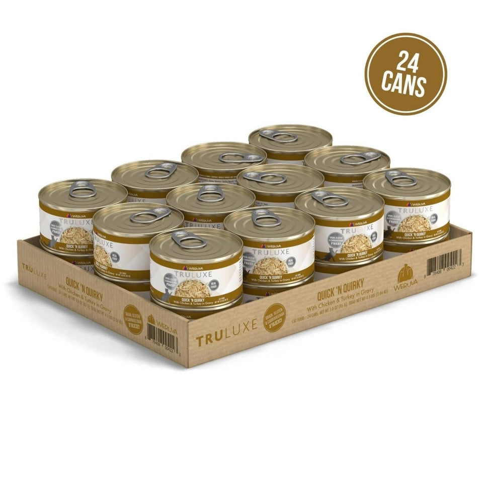 Weruva TruLuxe Quick 'N Quirky GF Wet Cat Food, 3 oz, 24 ct, view 3
