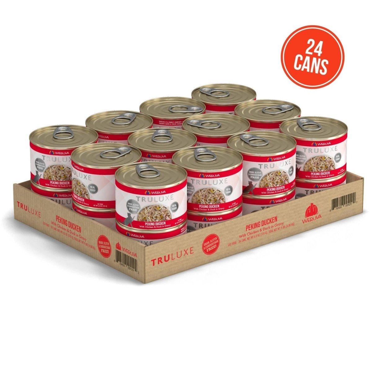 Truluxe Cat Peking Ducken 6oz. (Case of 24) - Pets Perfect