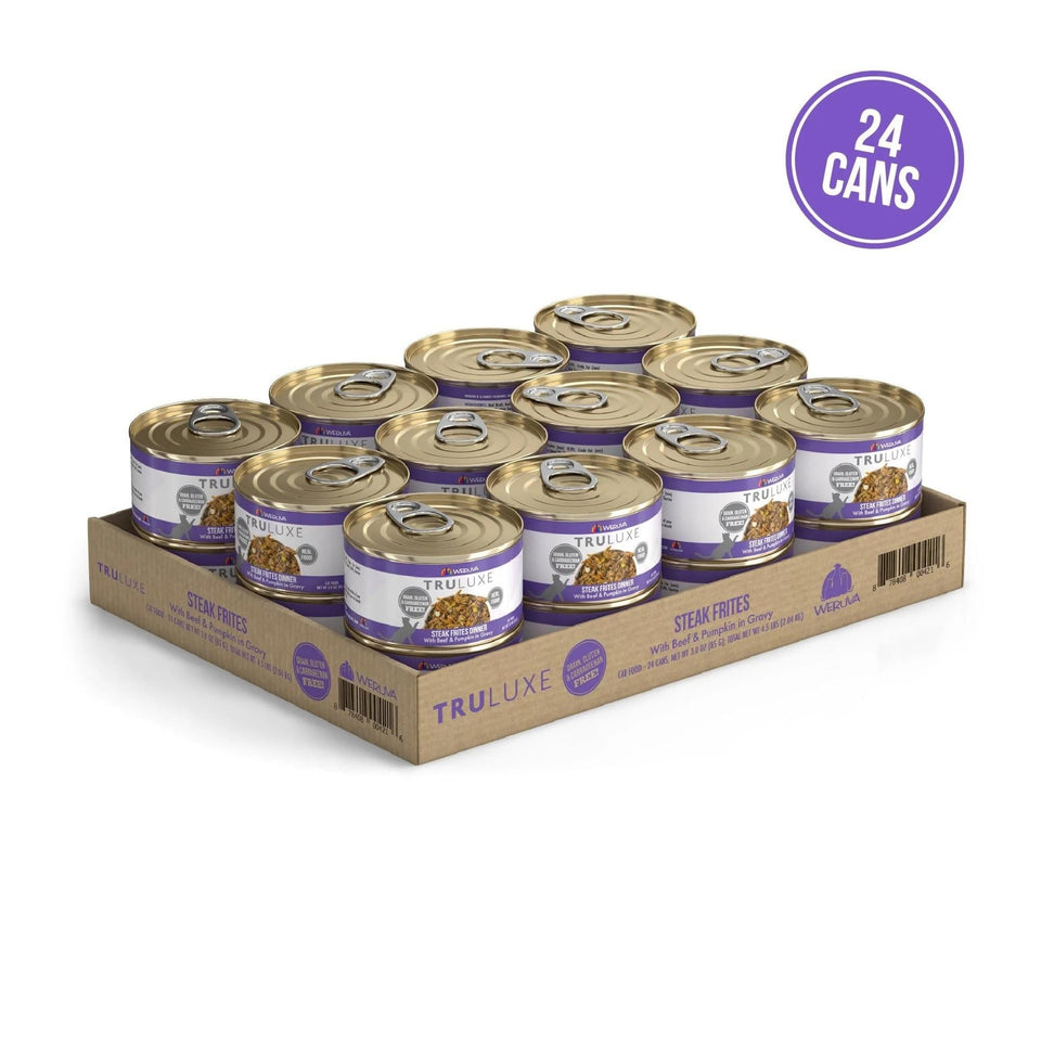 Truluxe Cat Steak Frites, 6 oz each, Case of 24