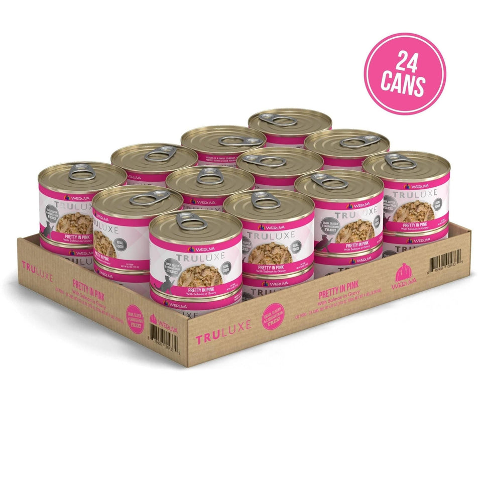 Truluxe Cat Pretty in, Pink, 6 oz each, Case of 24