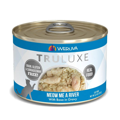 Weruva TruLuxe Meow Me a River Wet Cat Food, Basa in Gravy, 6 oz