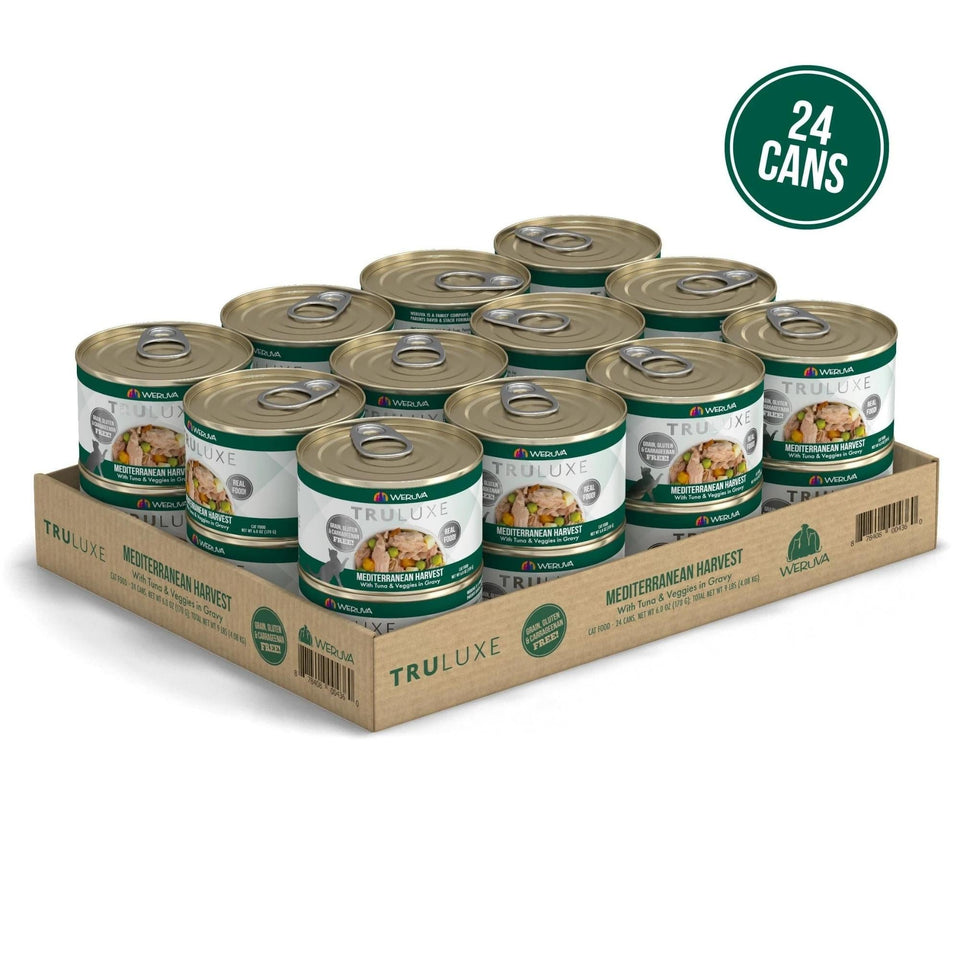 Truluxe Cat Mediterranean Harvest W Vegetable, 6 oz each, Case of 24