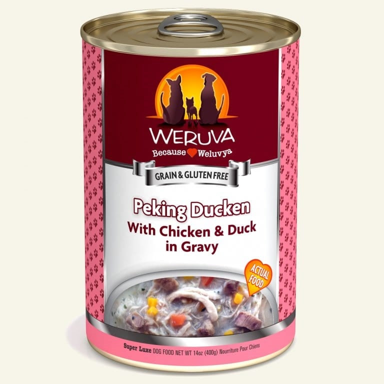 Weruva Dog Peking Ducken With Chicken And Duck in Gravy 14 oz. 12 ct