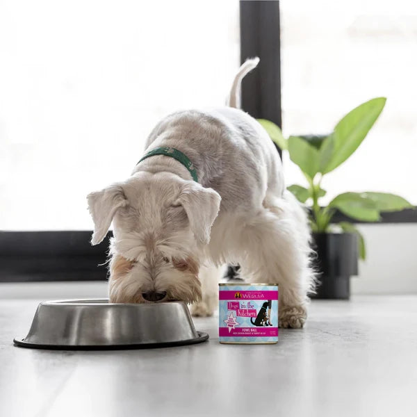 Dogs in The Kitchen Fowl Ball Chicken and Turkey Au Jus Wet Dog Food 10 oz