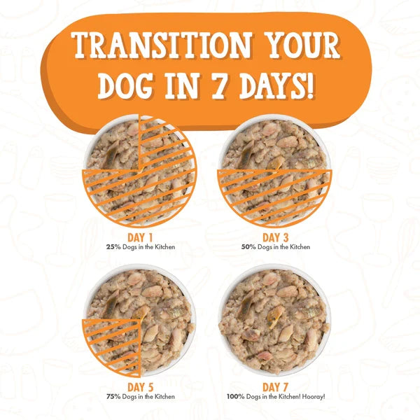 Dogs in The Kitchen Goldie Lox With Chicken And Wild-Caught Salmon Au Jus 10 oz. 12 ct