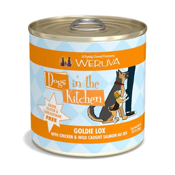 Dogs In The Kitchen Goldie Lox Chicken and Wild - Caught Salmon Au Jus Wet Dog Food 10oz - Pets Perfect
