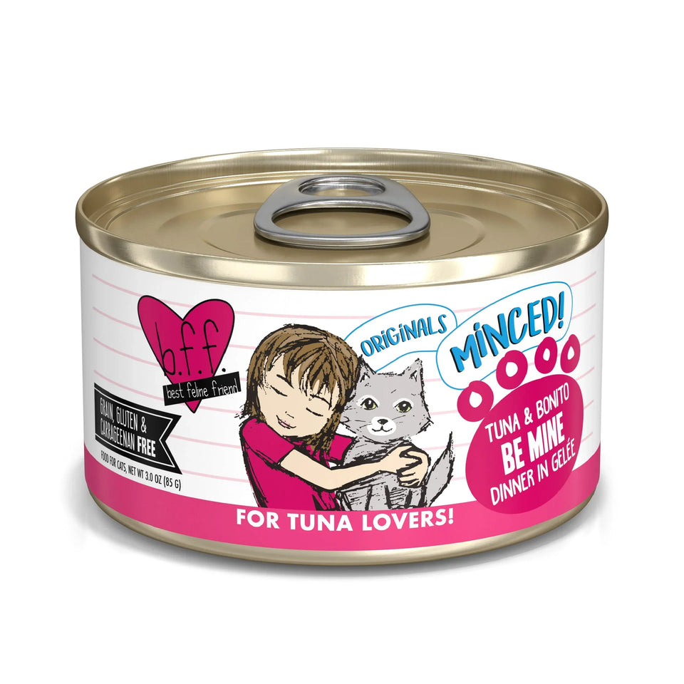 BFF Cat Tuna and Bonito Be Mine Dinner in Gele, 3 oz 24 ct