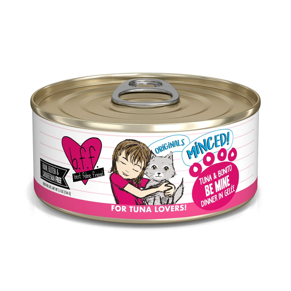 BFF Cat Tuna and Bonito Be Mine Dinner in Gele, 5.5 oz 24 ct