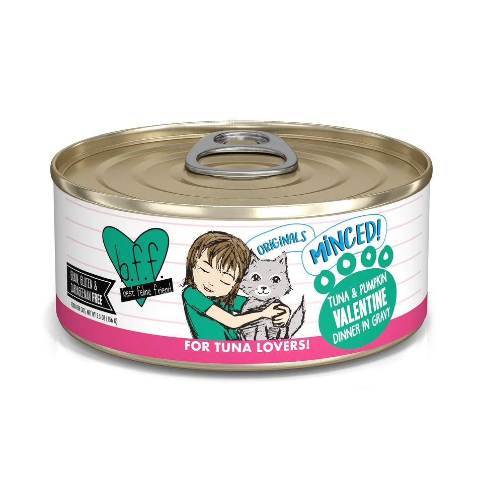 BFF Cat Valentine Tuna Veg, 5.5 oz 24 ct