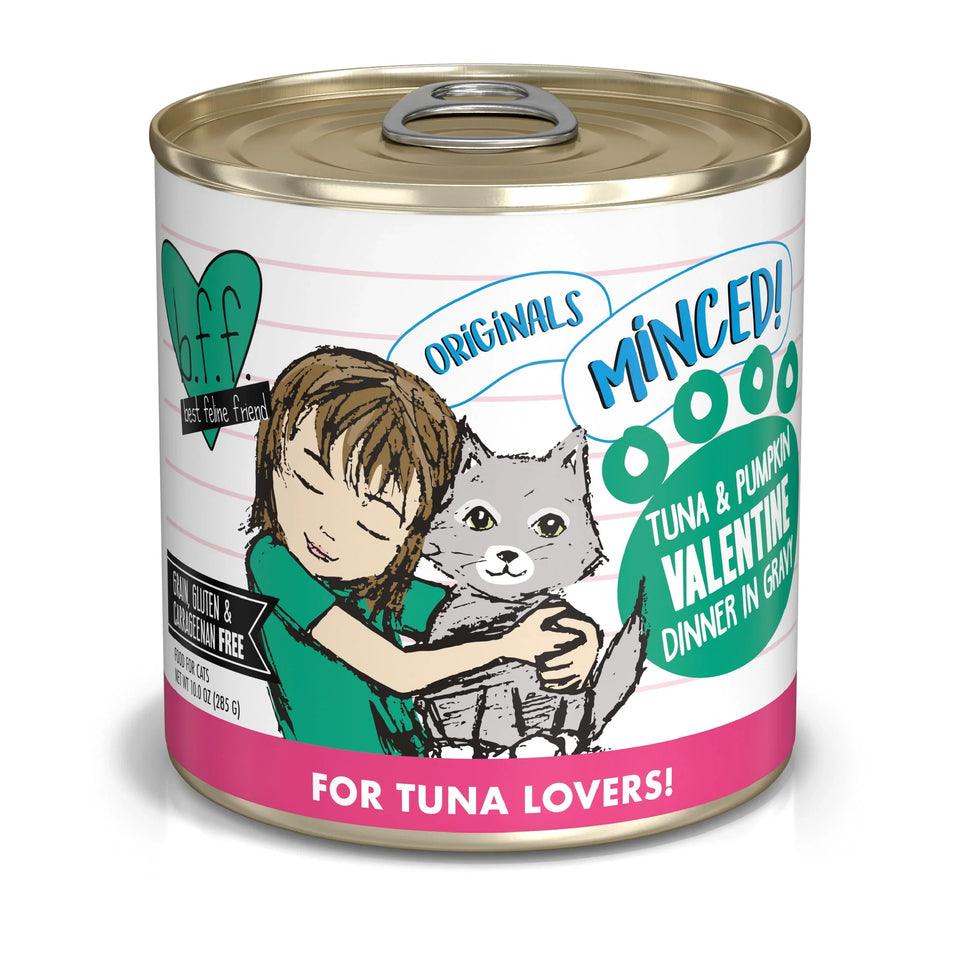 BFF Cat Tuna and Pumpkin Valentine Dinner in Gravy 10 oz. 12 ct