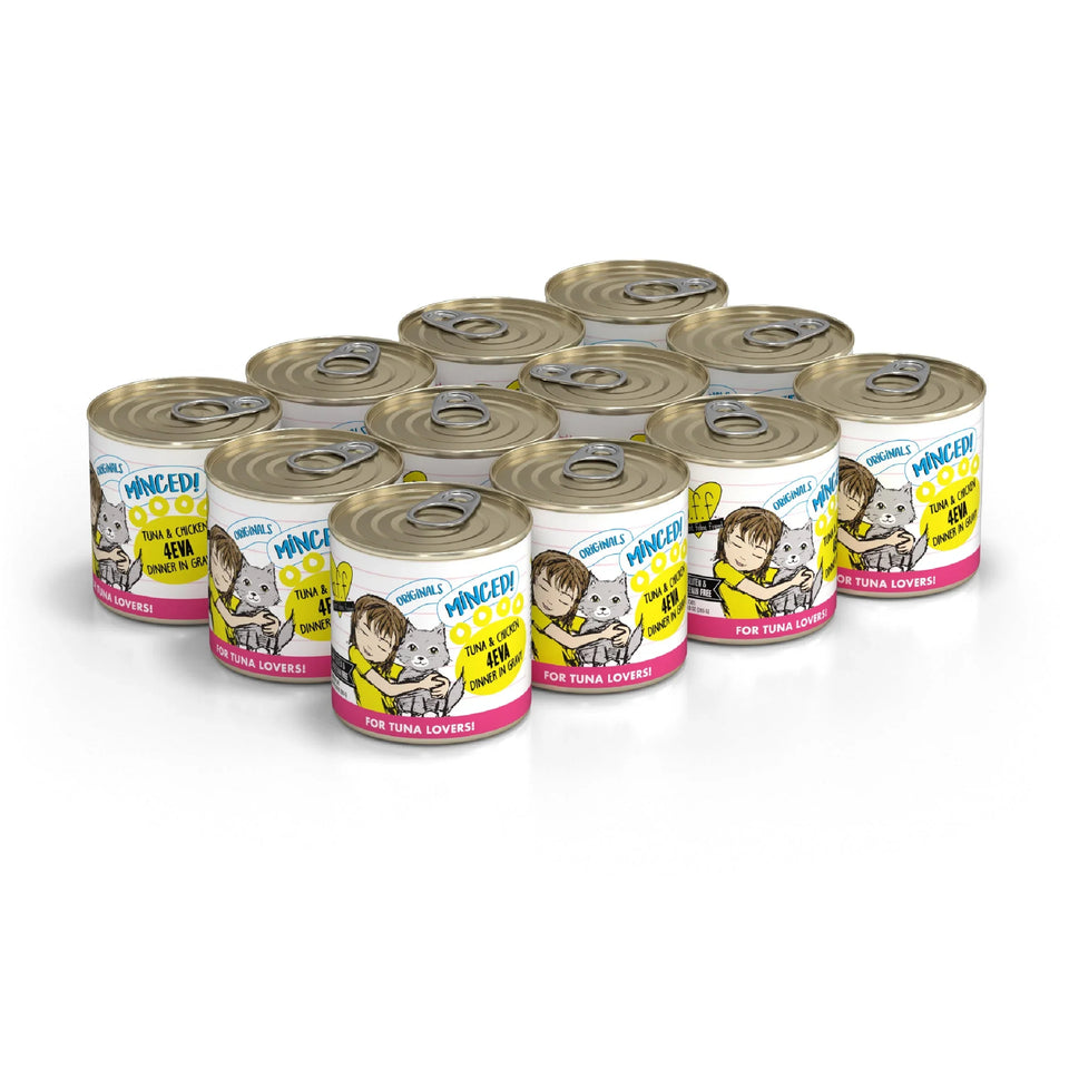 BFF Cat Tuna and Chicken 4Eva Dinner in Gravy 10 oz. 12 ct