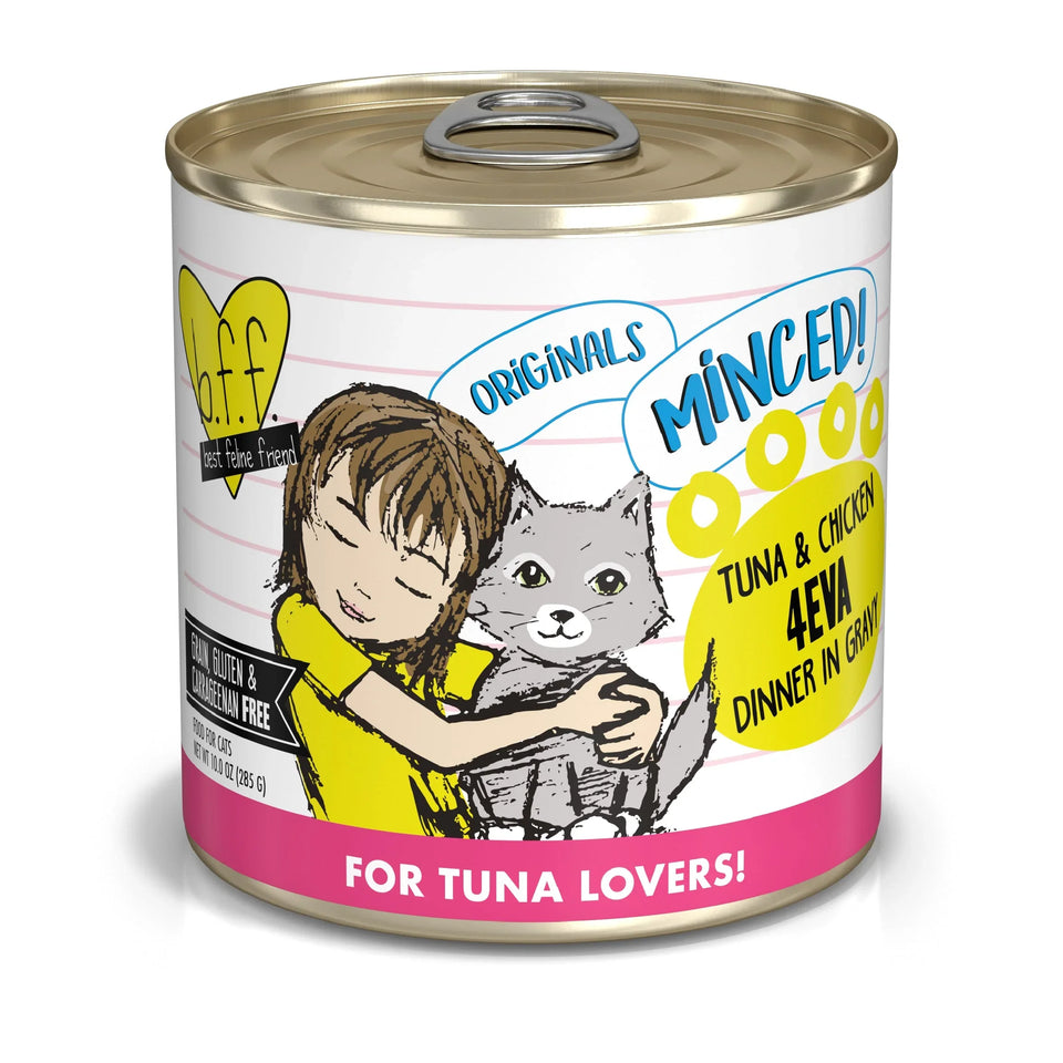 BFF Cat Tuna and Chicken 4Eva Dinner in Gravy 10 oz. 12 ct