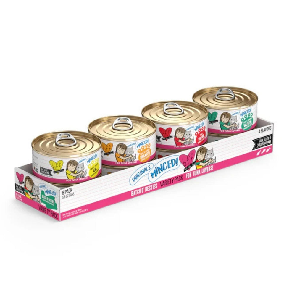 BFF GF Tuna Wet Cat Food Variety - Batch O Besties, 5.5 oz, 8 ct