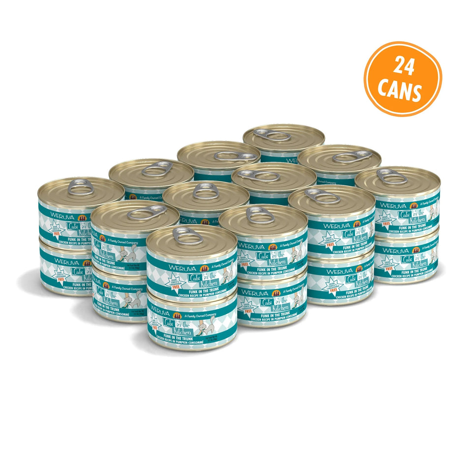 Cats in The Kitchen Funk in The Trunk Chicken Recipe in Pumpkin Consomm 3.2 oz. 24 ct