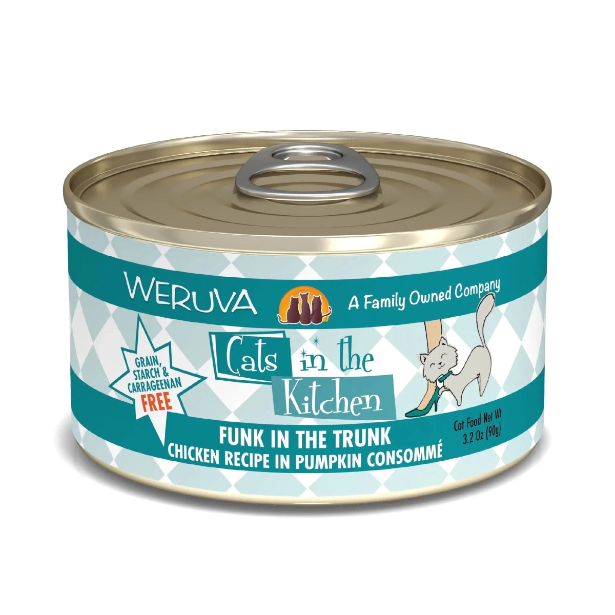 Cats In The Kitchen Funk In The Trunk Chicken Recipe in Pumpkin Consomm 3.2oz. (Case of 24) - Pets Perfect