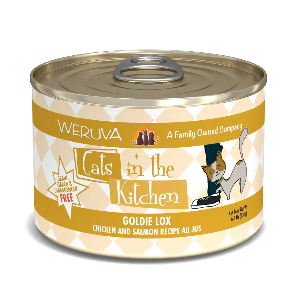 Cats in The Kitchen Goldie Lox Chicken and Salmon Recipe, 6 oz 24 ct
