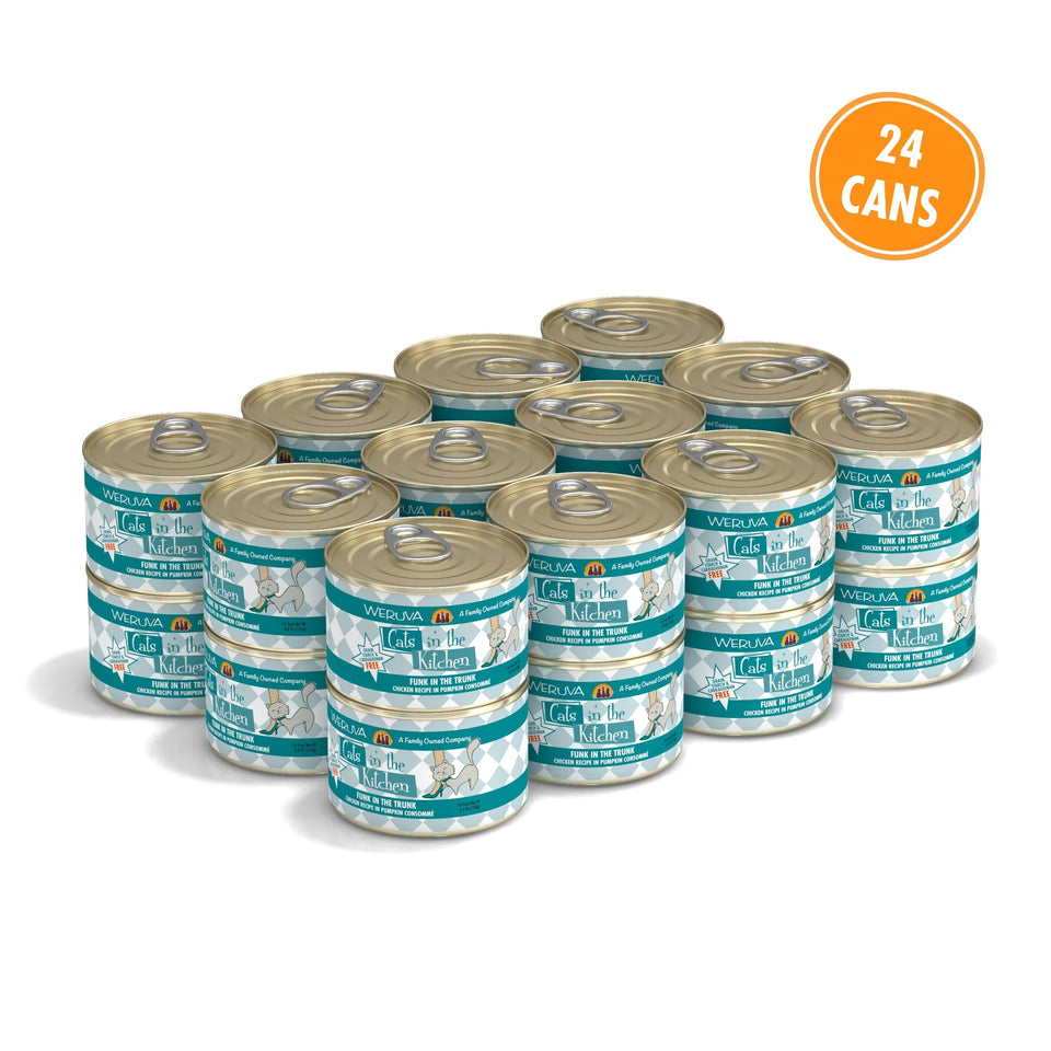 Cats in The Kitchen Funk in The Trunk Chicken Recipe in Pumpkin Consomm 6 oz. 24 ct