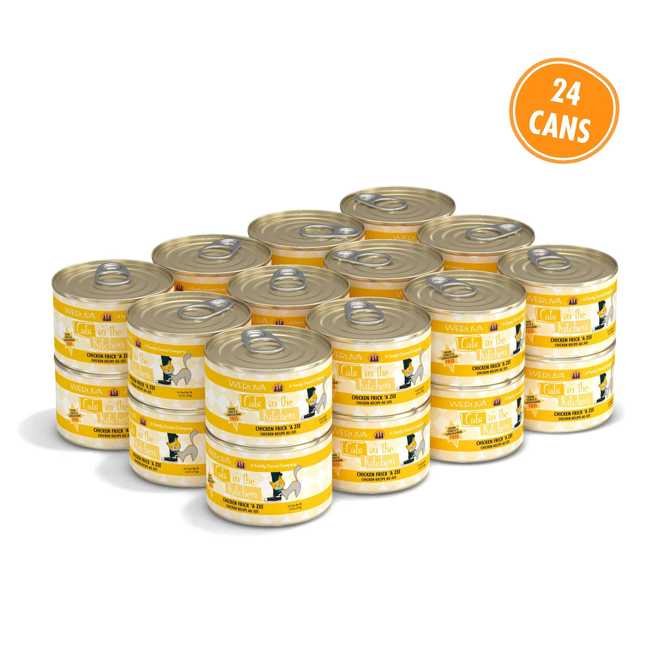 Cats in The Kitchen Chicken Frick A Zee Chicken Recipe, 6 oz 24 ct