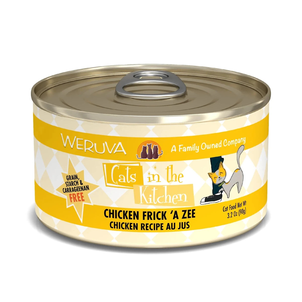 Cats In The Kitchen Chicken Frick A Zee Chicken Recipe 3.2oz. (Case of 24) - Pets Perfect