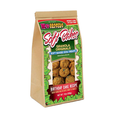 K9 Granola Soft Bakes, Birthday Cake, 12 oz