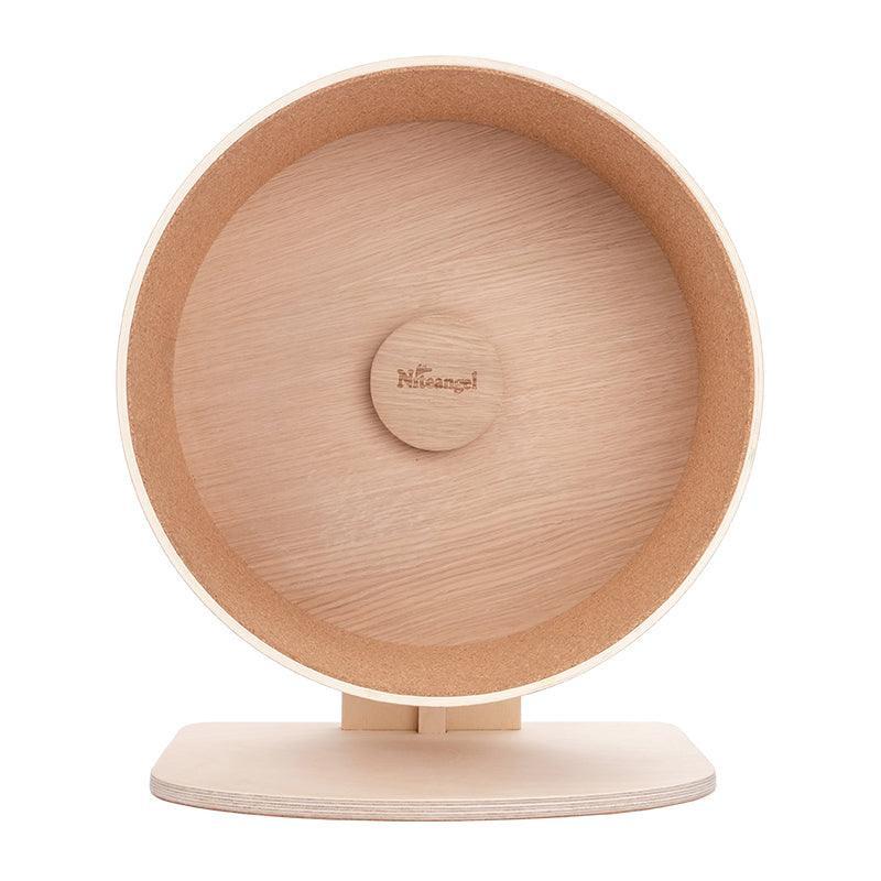 Whisper - Quiet Hamster Wheel Natural Wood Cork Pads - Pets Perfect