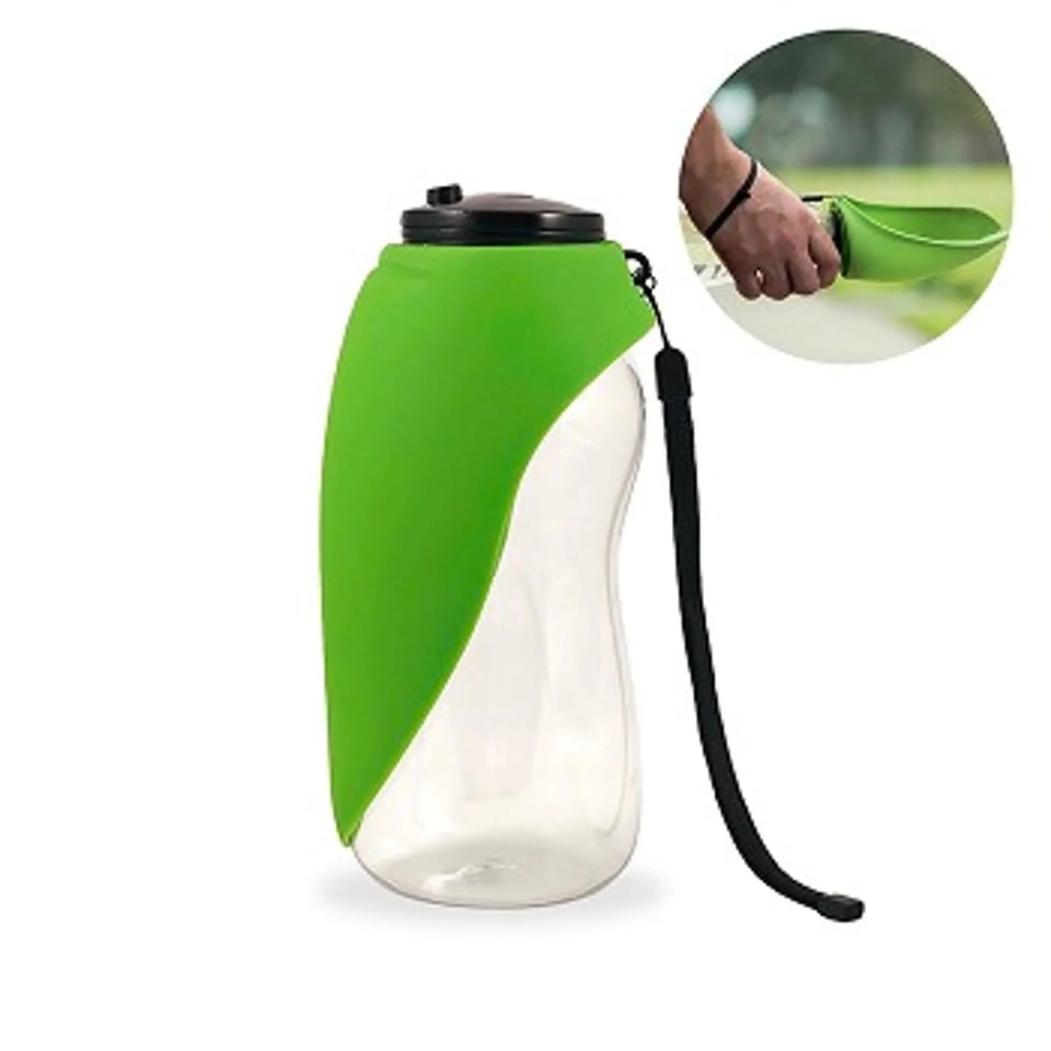 Flipo Fold-A-Bowl Portable Dog Water Bottle and Bowl, 26 oz, view 9