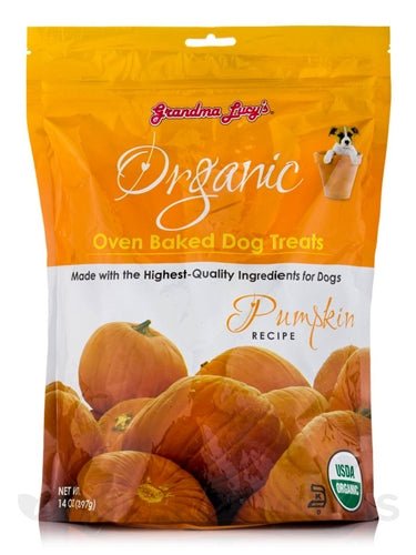 Grandma Lucys Dog Organic Baked Pumpkin Treat 14 oz. - Pets Perfect
