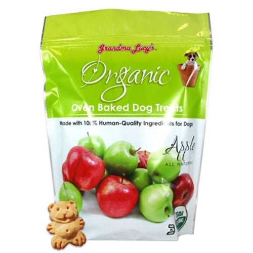 Grandma Lucys Dog Organic Baked Apple Treat 14 oz. - Pets Perfect