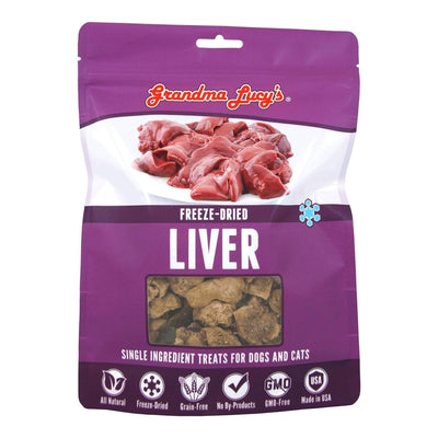 Grandma Lucy's Freeze-Dried Liver Dog Treats 3 oz