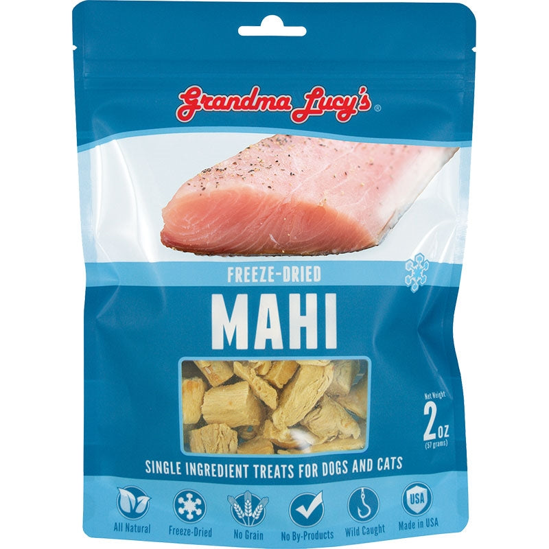 Grandma Lucy's Dog & Cat Freeze-Dried Singles Mahi Mahi 2 oz