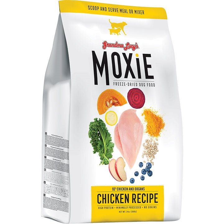 Grandma Lucy's Moxie Grain - Free Chicken Freeze - Dried Dog Food - 8 oz - Pets Perfect