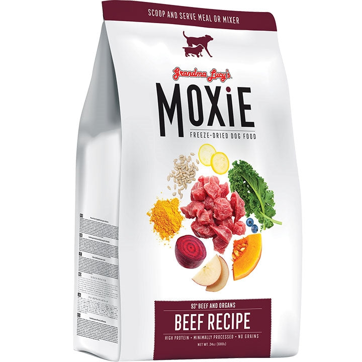 Grandma Lucys Dog Moxie Grain-Free Beef 8 oz