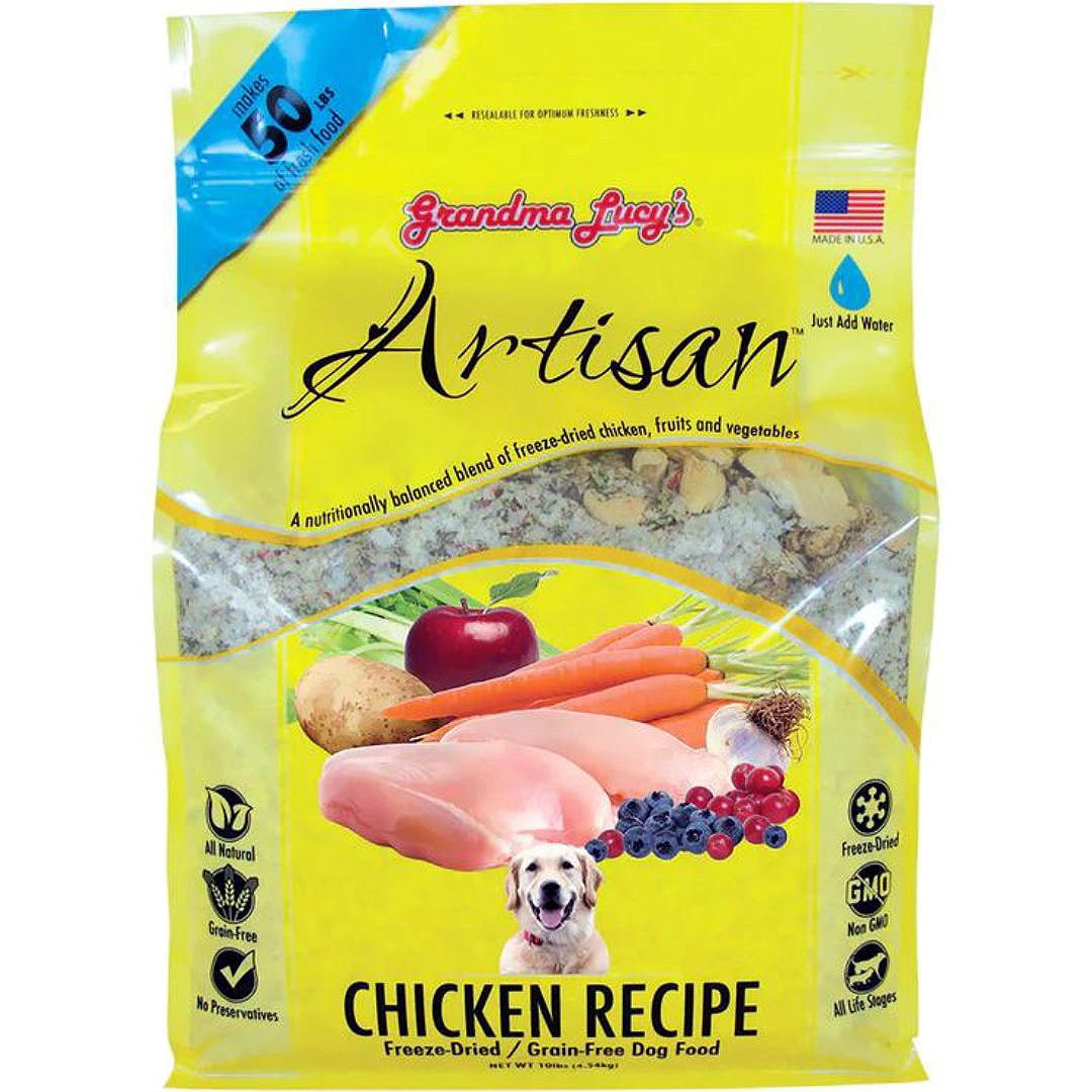 Grandma Lucy's Artisan Grain - Free Chicken Freeze - Dried Dog Food 10lb - Pets Perfect