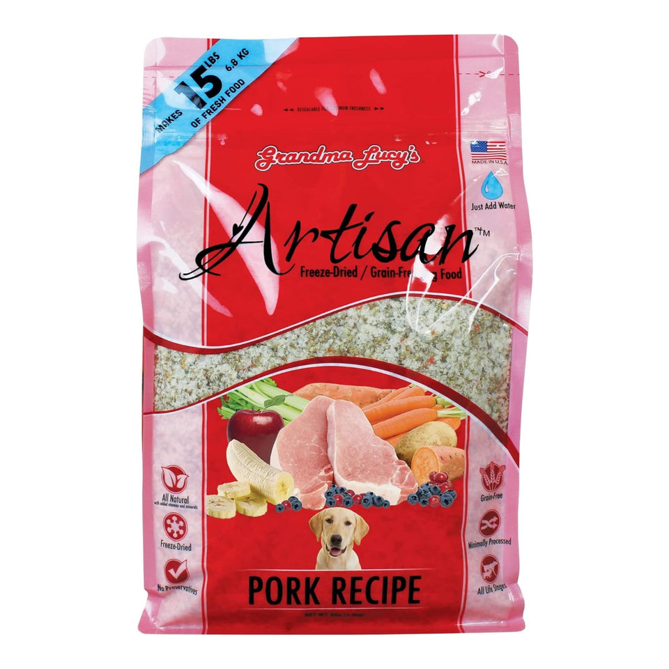 Grandma Lucys Dog Artisian Grain-Free Pork, 3 lb