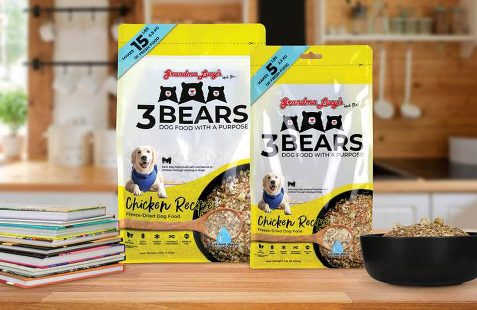Grandma Lucys Dog 3 Bears Chicken Trail 6 ct