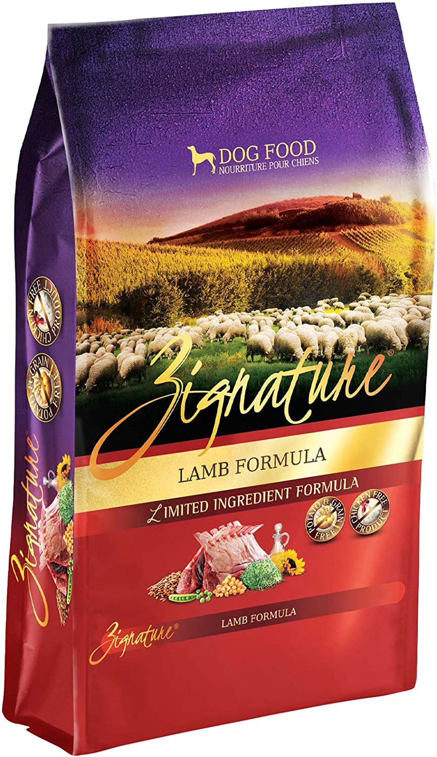 Zignature Dog Grain-Free Lamb, 4 lb