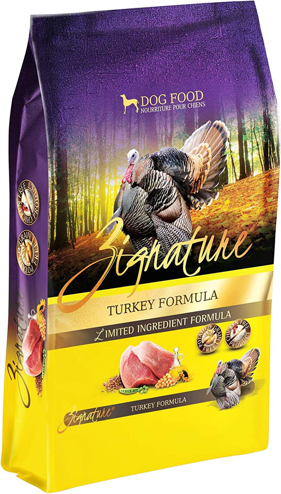 Zignature Turkey Dog Food, 12.5 lb
