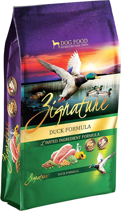 Zignature Duck Dog Food, 4 lb