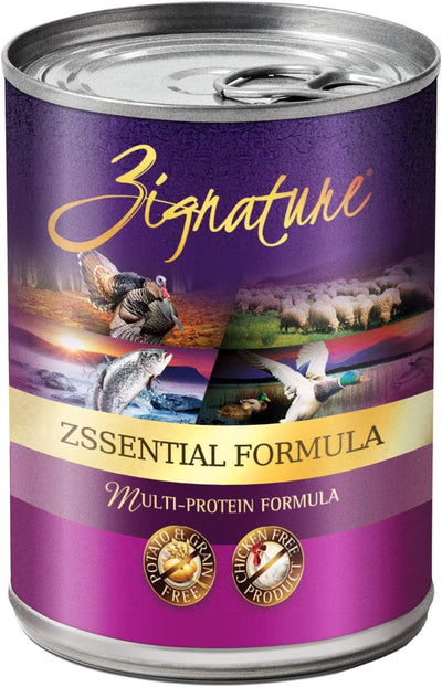 Zignature Dog Canned Zssentials, 13 oz each, Case of 12