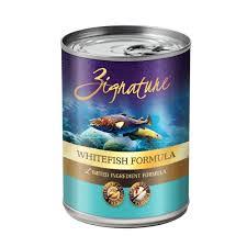 Zignature Dog Canned Whitefish, 13 oz each, Case of 12