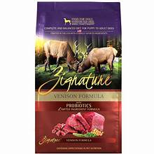 Zignature Venison Dog Food, 4 lb
