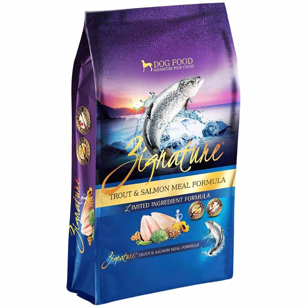 Zignature Small Bite Trout Salmon Dog Food, 4 lb