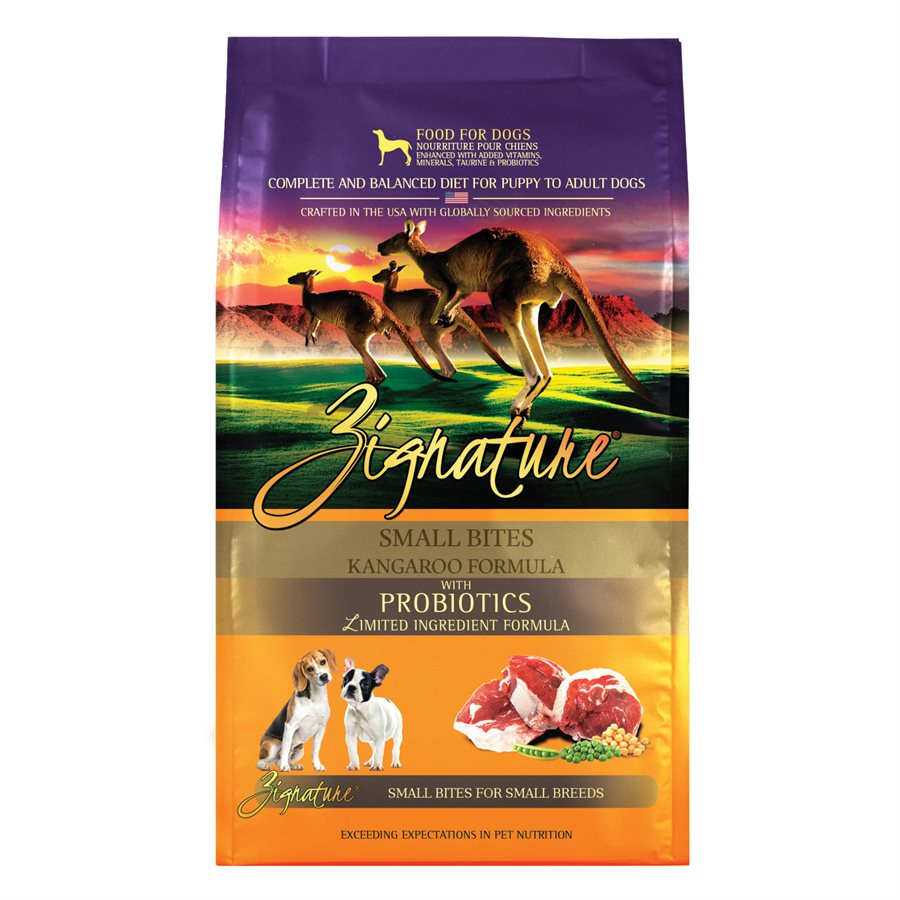 Zignature Dog 12.5 lb Small Bite Kangaroo