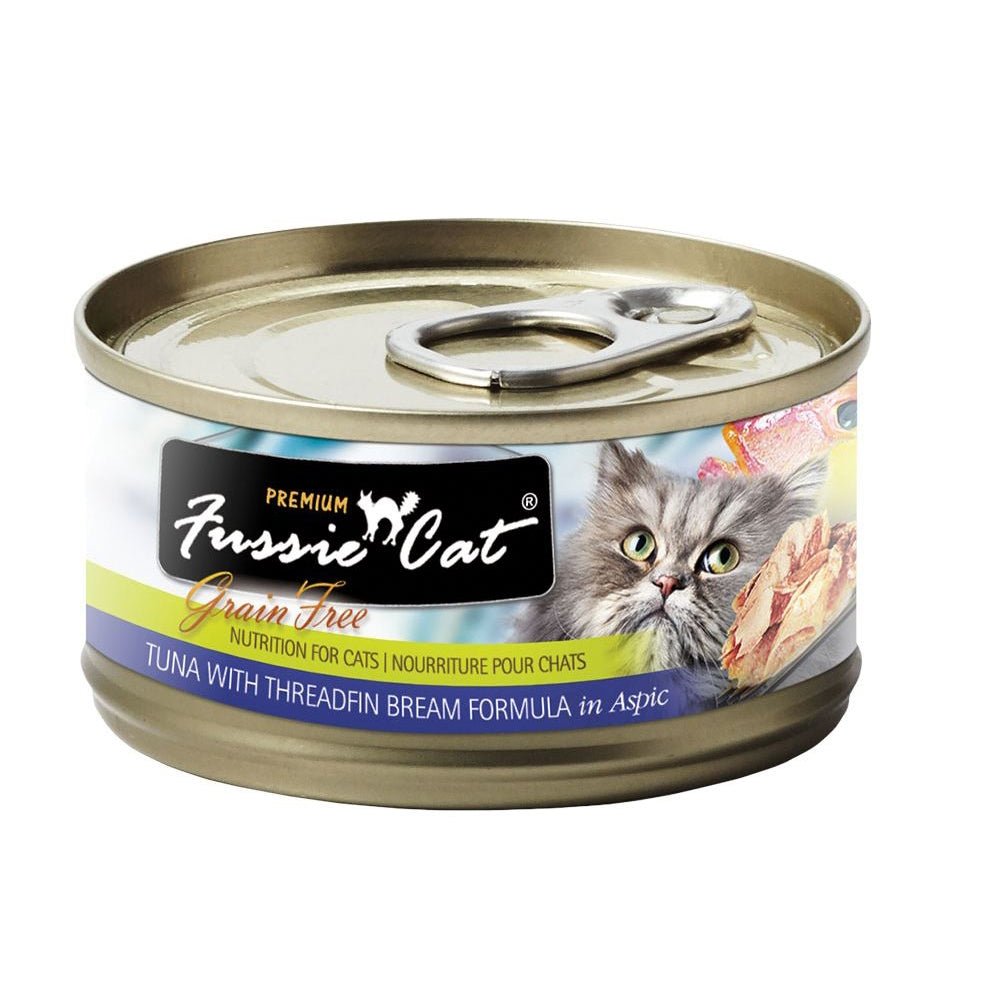 Fussie Cat Grain Free Tuna & Threadfin Bream 2.82oz. (Case of 24) - Pets Perfect