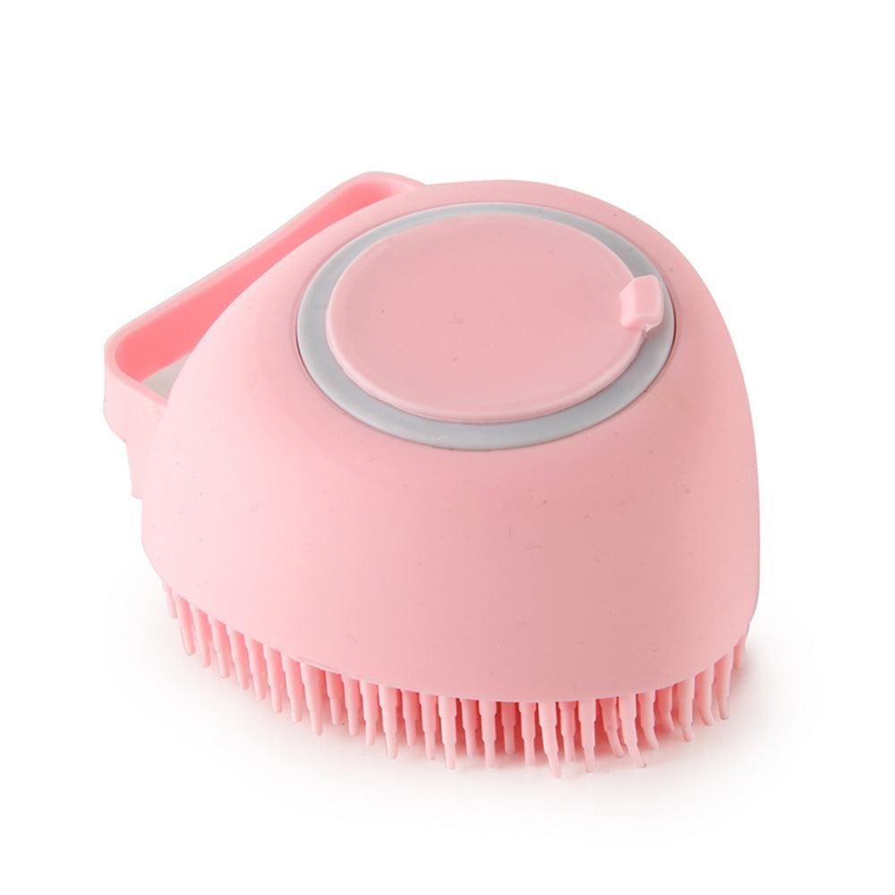Silicone Pet Grooming Bath Brush - Massage Brush for Dogs & Cats - Pets Perfect