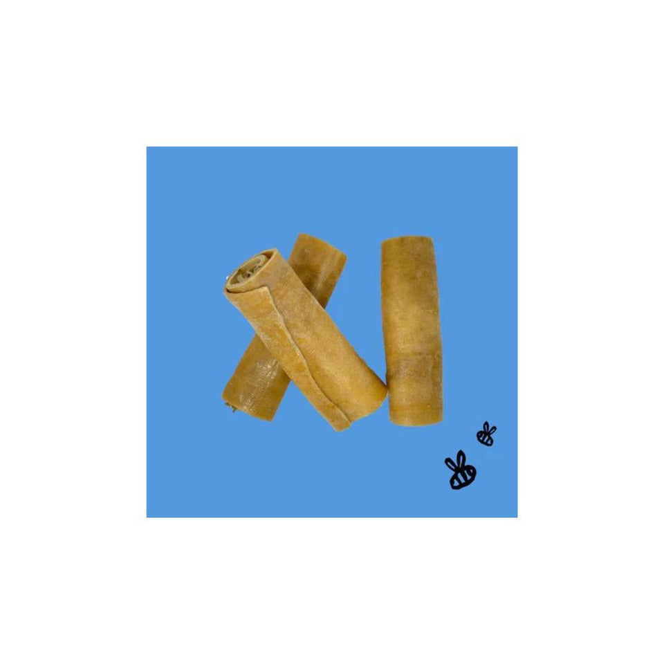 Honey I'm Home Dog Buffalo Collagen Rolls, 6 in 3-Count